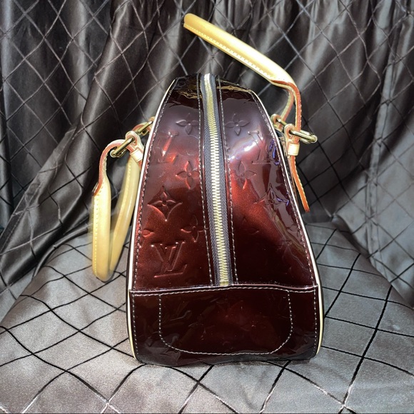 Louis Vuitton Monogram Vernis Amarante Summit Bowling Bag - Picture 4 of 5